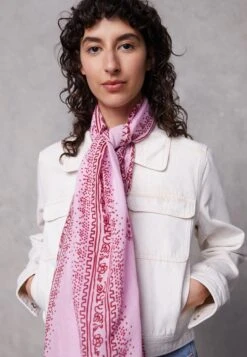 Even&Odd Écharpe - Pink/White -Even-Odd Boutique cf3694c86e8c488eaa06e74d484dafc4