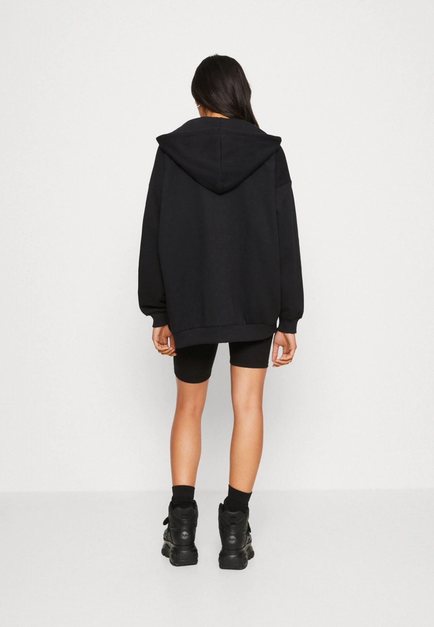 Even&Odd Sweat Zippé - Black 5 Even&Odd Sweat Zippé - Black – Image 3