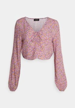 Even&Odd Blouse - Lilac/Orange -Even-Odd Boutique d3a34cd6a5df4358a2a89cf43f6db532