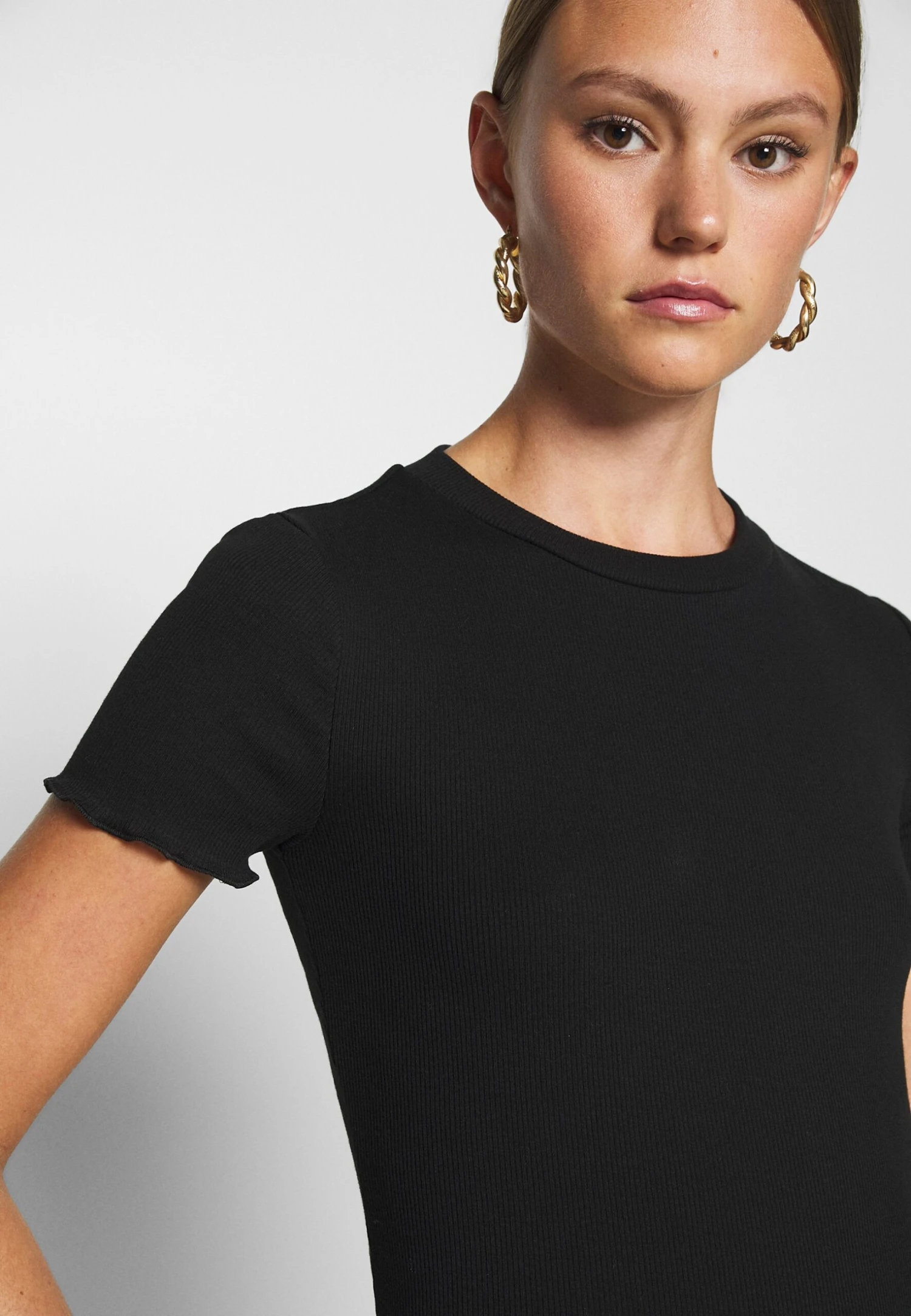 Even&Odd 2 Pack - T-Shirt Basique - Black/White 8 Even&Odd 2 Pack - T-Shirt Basique - Black/White – Image 6