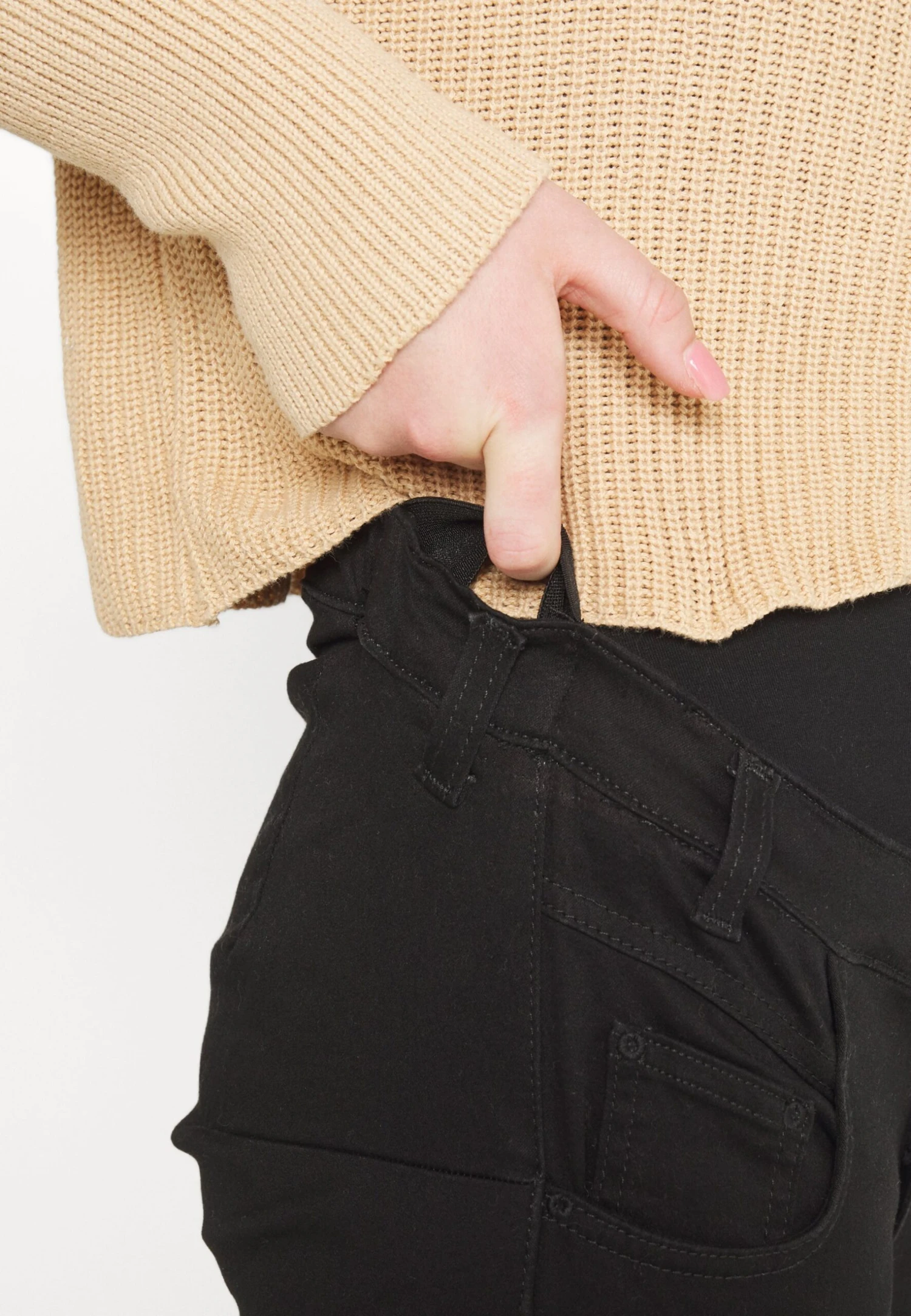 Even&Odd Jean Slim - Black Denim 11 Even&Odd Jean Slim - Black Denim – Image 9