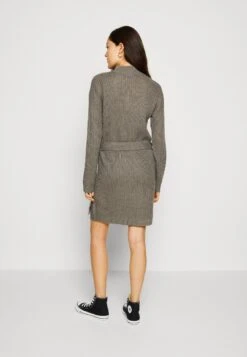 Even&Odd Loose High Neck Dress - Robe Pull - Dark Grey -Even-Odd Boutique e38490b924c64824ad731c8c4479423b