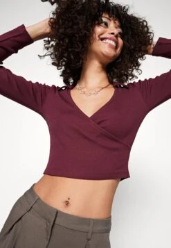 Even&Odd T-Shirt À Manches Longues - Dark Red -Even-Odd Boutique e3bc59fc9db44bd3b66ab6bd1d62e032