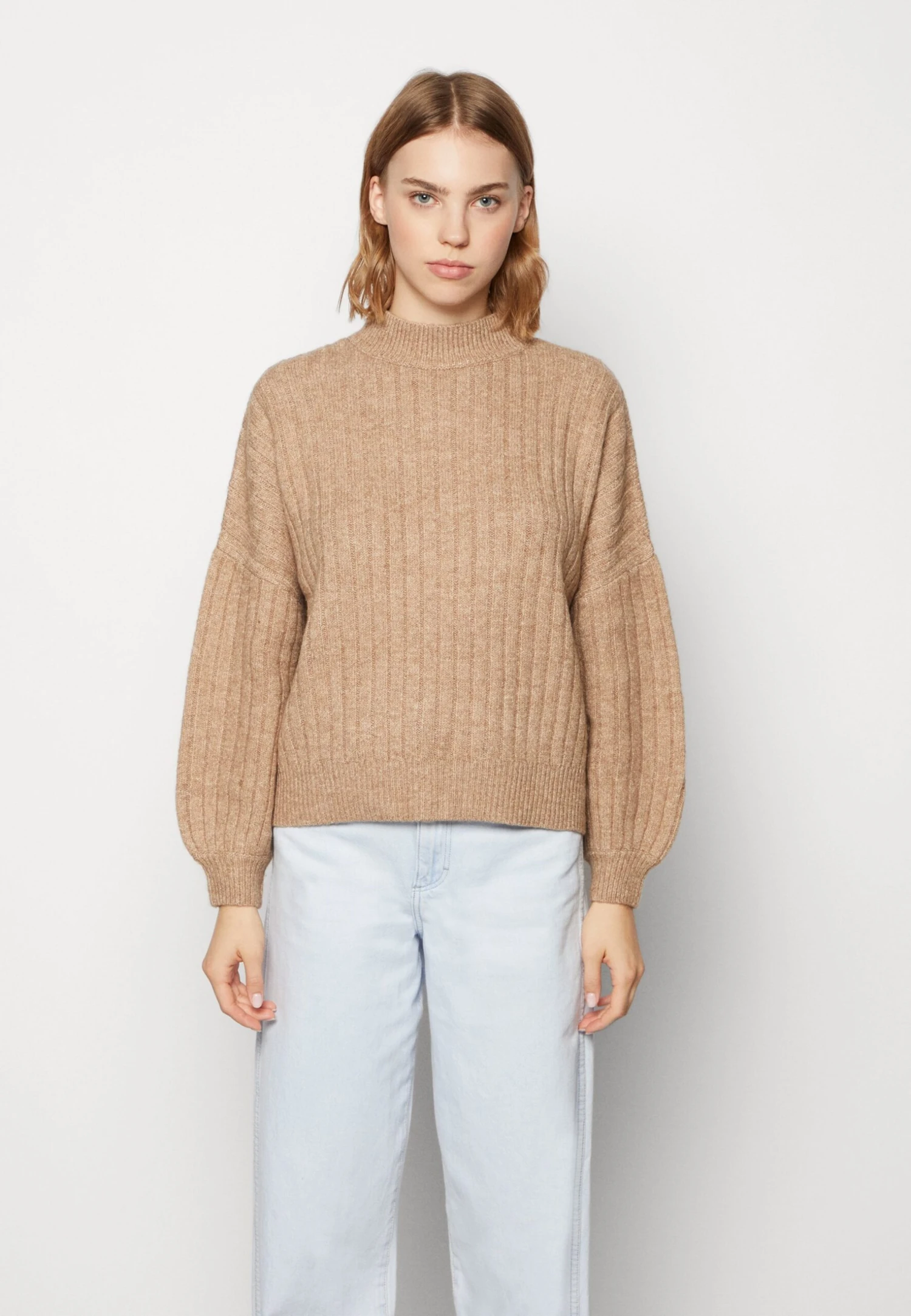 Even&Odd Pullover - Brown 3 Even&Odd Pullover - Brown