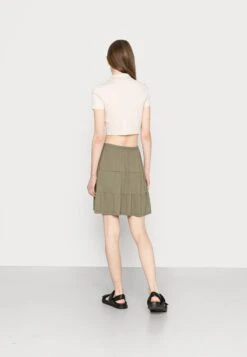 Even&Odd Minijupe - Khaki -Even-Odd Boutique ebfdf69787e64e96865a69bd66da9300