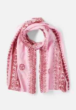 Even&Odd Écharpe - Pink/White -Even-Odd Boutique eed88e69d6e04a74a5cf0df783c36040