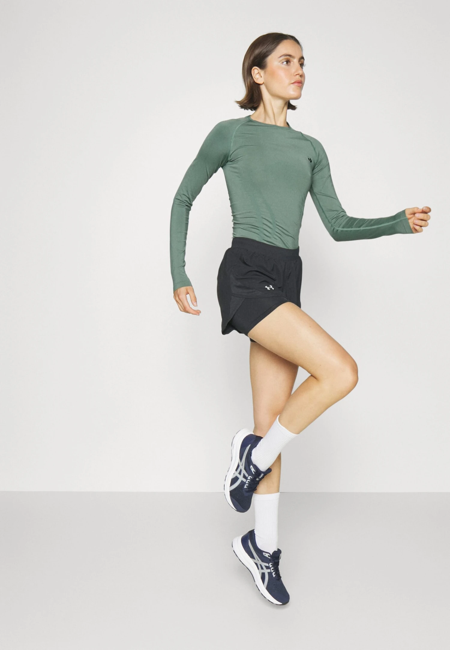 T-Shirt À Manches Longues - Dark Green 6 T-Shirt À Manches Longues - Dark Green – Image 4