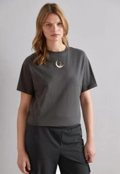 Even&Odd T-Shirt Imprimé - Black