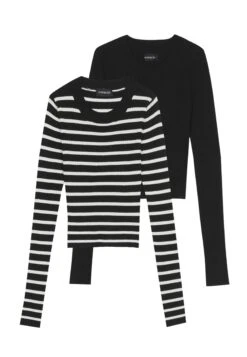 Even&Odd 2 Pack - Pullover - Black / Off-White 12 Even&Odd 2 Pack - Pullover - Black / Off-White -Even-Odd Boutique f7b2e9b43e2f44ac99e5e4f3fa6e6151