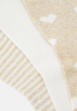 Even&Odd 3 Pack - Chaussettes - Beige/White -Even-Odd Boutique fae267c051ba4b68ab501697168855ad