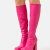 Even&Odd Bottes À Plateau - Pink -Even-Odd Boutique ff2a4d857f514233ad07d9bca36877f3