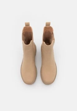 Bottines À Plateau - Beige -Even-Odd Boutique fffb3cc1f3a7438fbc5b531658aaa842